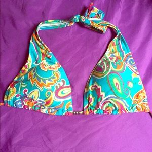 Ralph Lauren Paisley Bikini Top